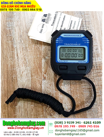 Traceable 1048 _Đồng hồ bấm giây 1048 Traceable® Stopwatch/Repeat Timer _Đã được hiệu chuẩn tại Mỹ _Bảo hành 1 năm